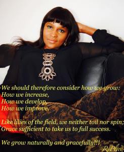 We are the lilies of the field