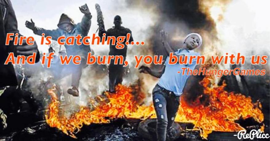 If we burn, you burn with us